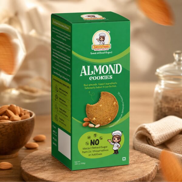 Almond 02 Almond Cookies