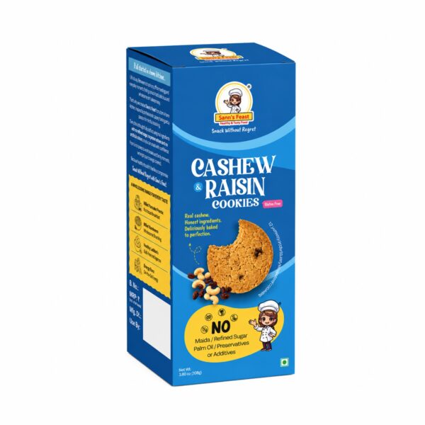 CS01 Cashew & Raisin cookies