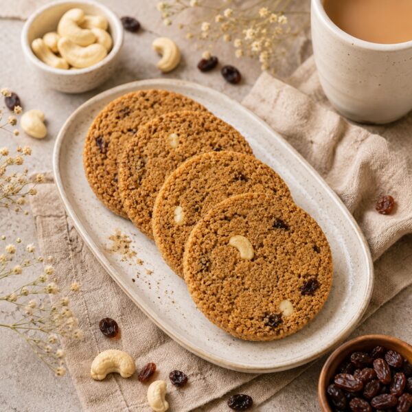 CS03 Cashew & Raisin cookies