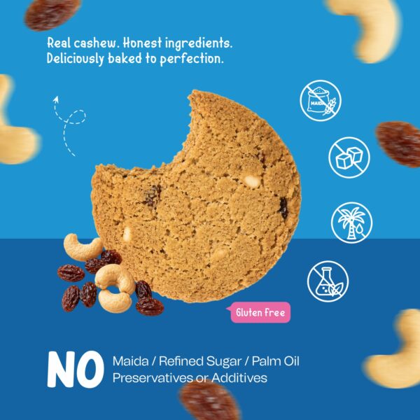 CS06 Cashew & Raisin cookies