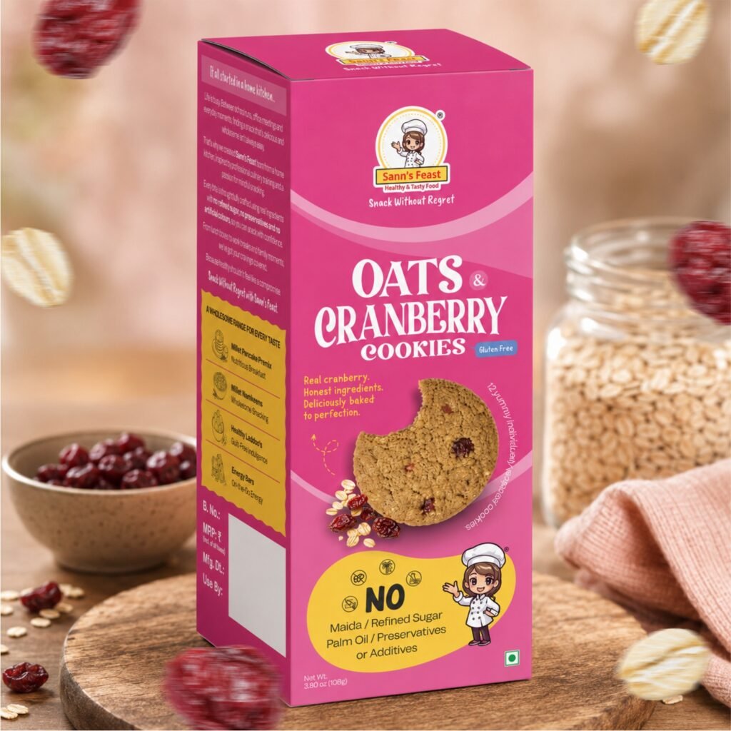 Oats and Cranberry cookies (Copy)