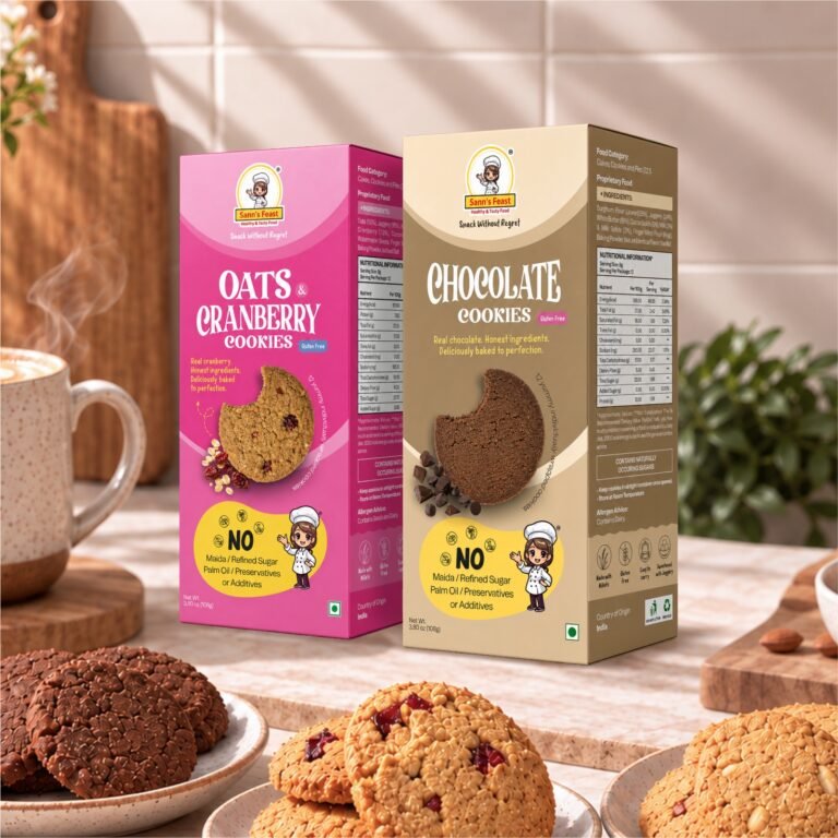 Oats & Cranberry and Chocolate Cookie Combo (12 Pack)