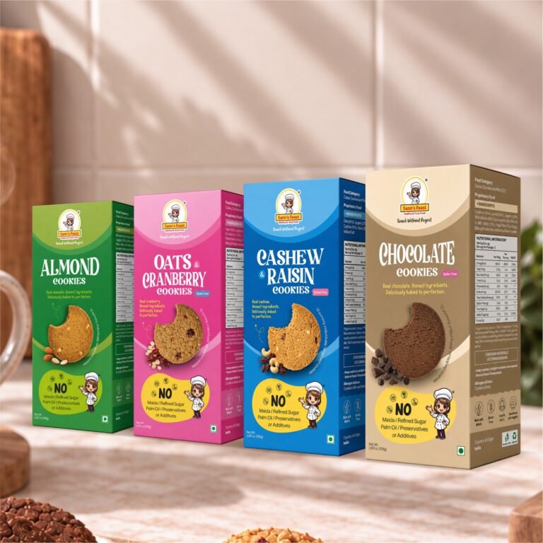 All Flavours Cookie Combo – Set of 4 (12 Pack)
