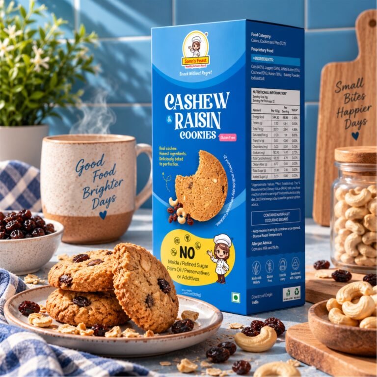 Cashew & Raisin cookie