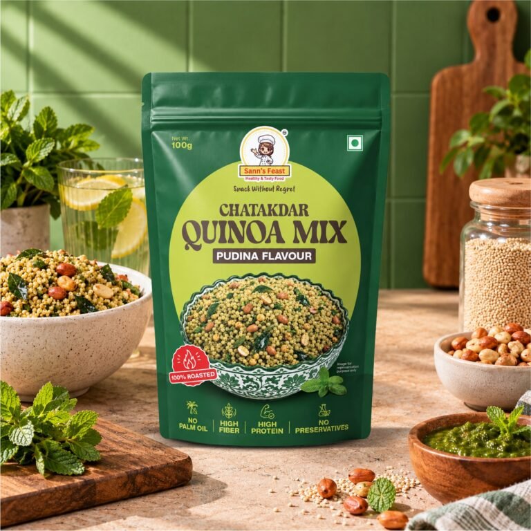 Chatakdar quinoa Mix (Pudina flavour)